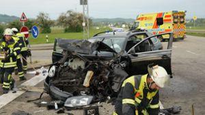 Aichelberg im Kreis Göppingen: Autofahrer wird bei Unfall schwer verletzt