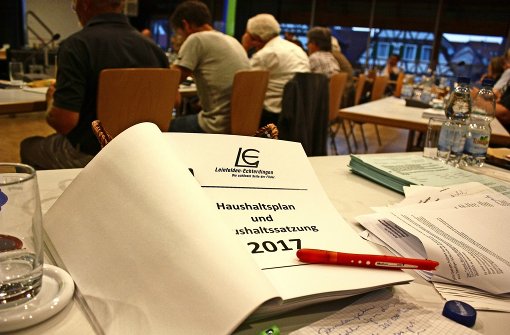 Die Finanzen von Leinfelden-Echterdingen: OB will an der Steuerschraube drehen - Stuttgarter Zeitung
