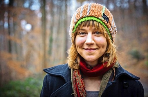 Katharina Knap bekommt im Wald den Kopf frei zum Spielen.