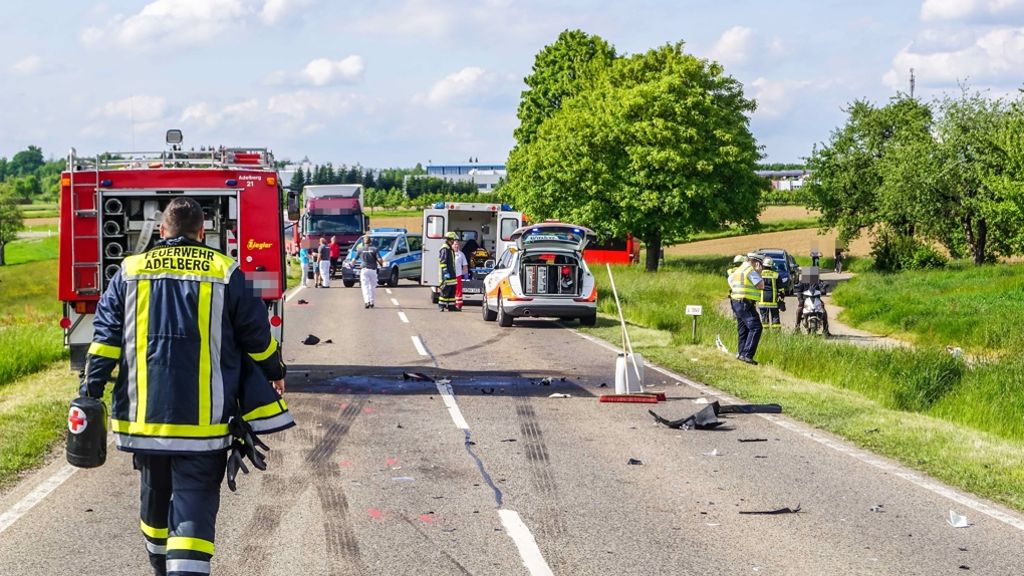 Zwischen Oberberken und Adelberg: Motorradfahrer bei Unfall schwer verletzt