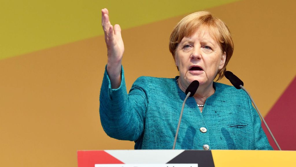 Sachsen und Thüringen: Merkel bei Wahlkampfauftritten beschimpft