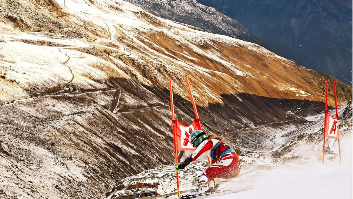 Start des Ski-Weltcups: Warum die Skistars in der Klimakrise stecken