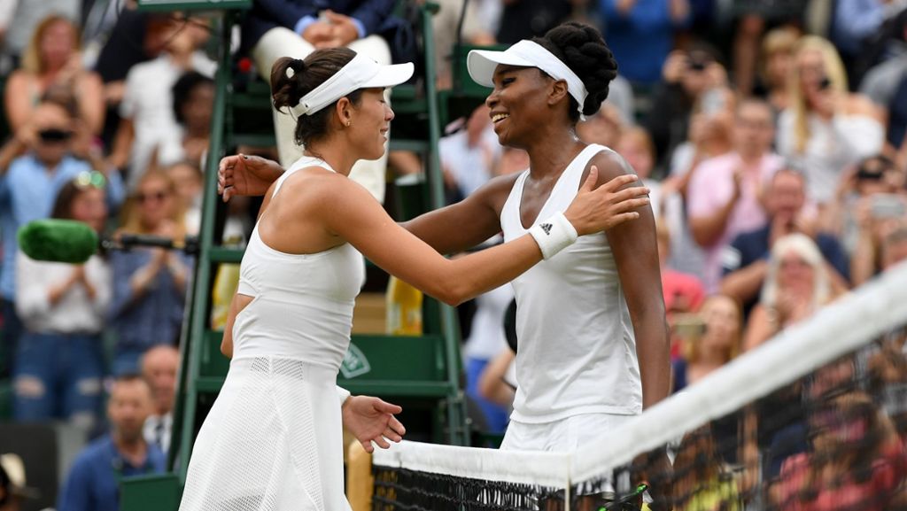 Sieg gegen Venus Williams: Garbiñe Muguruza gewinnt zum ersten Mal in Wimbledon
