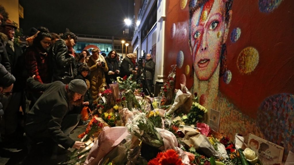 Tod von David Bowie: Fans trauern um ihren Star