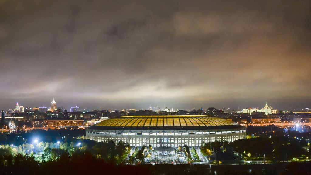WM 2018 in Russland: Chaos bei Eröffnung des WM-Stadions Luschniki in Moskau