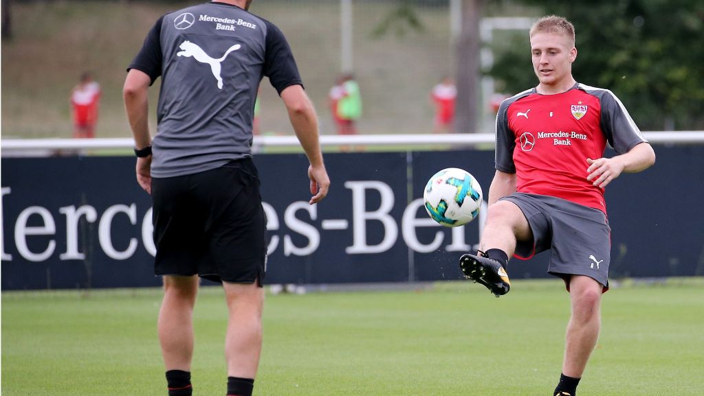 VfB Stuttgart: Santiago Ascacibar trainiert das erste Mal öffentlich