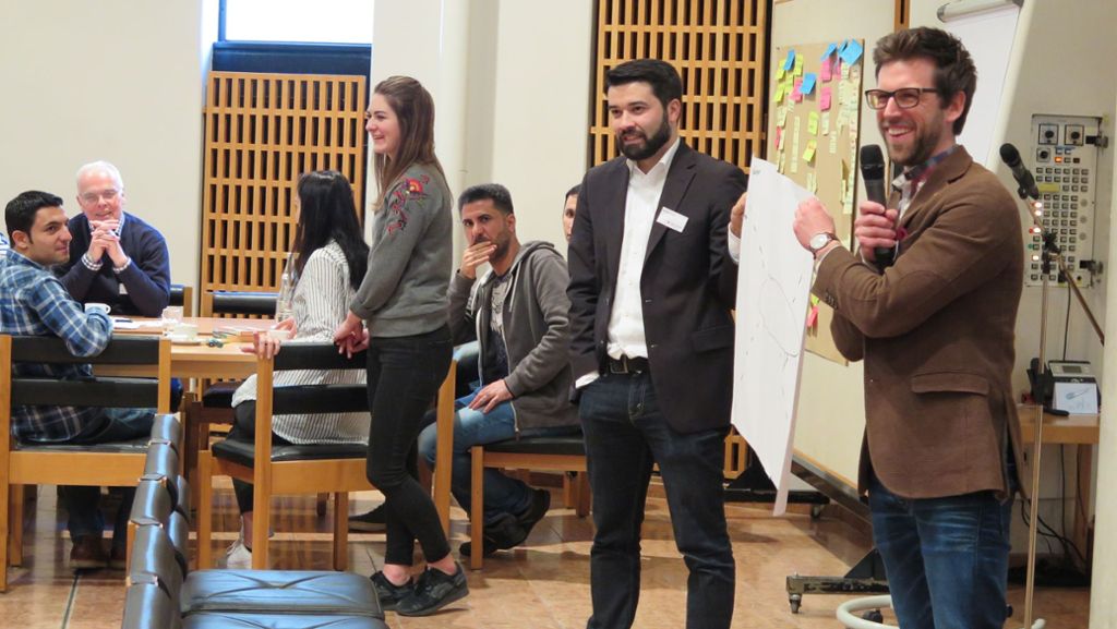 Runder Tisch in Fellbach: OB macht  das Thema Flüchtlinge zur Chefsachse