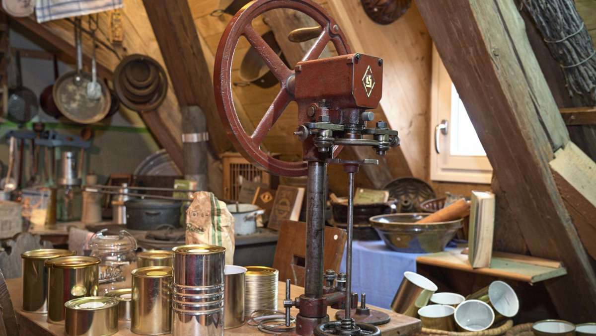Lebendiges Museum in Burgstetten: In der Scheune steckt ein ganzes Dorf