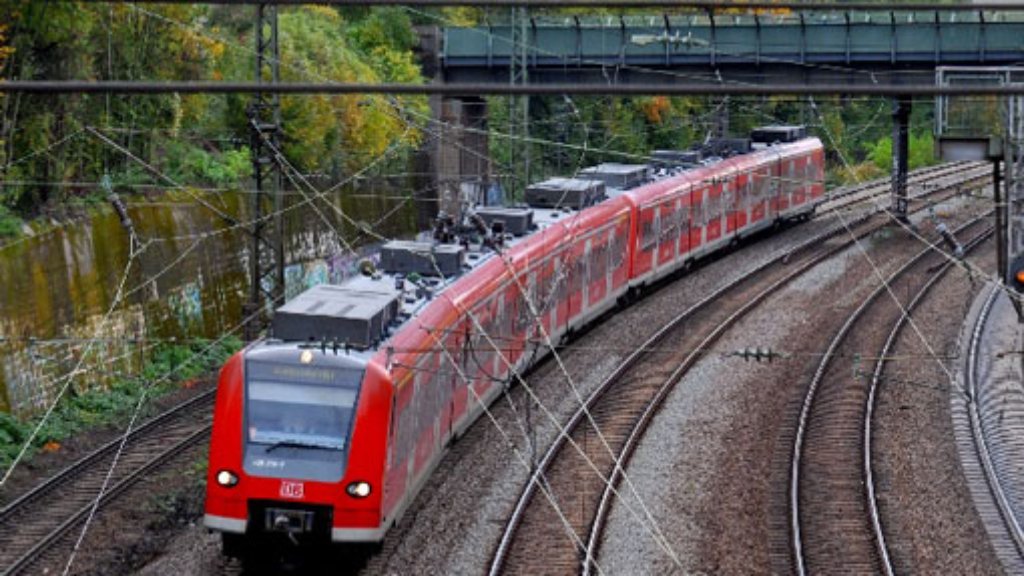 S-Bahn in Stuttgart: Strecke blockiert, Strecke gesperrt