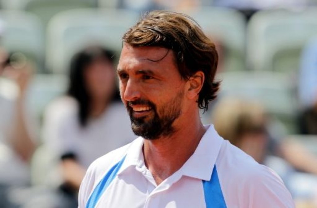 Der ehemalige kroatische Tennisprofi Goran Ivanisevic freut sich ganz besonders, wenn ...