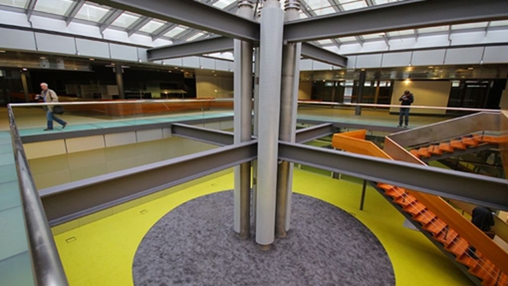 IBM-Zentrale in Stuttgart-Vaihingen: So siehts in den Eiermann-Gebäuden aus