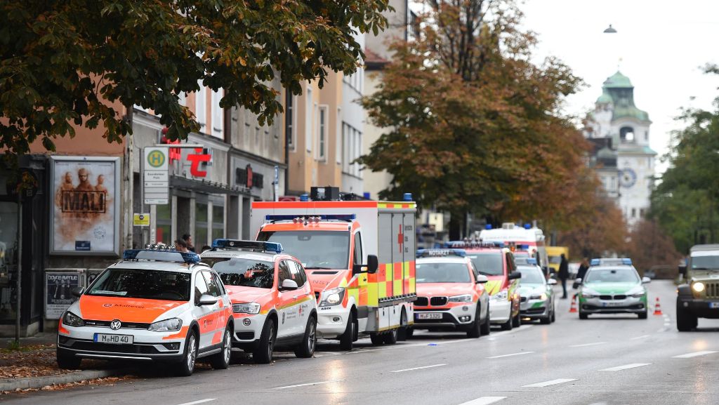 Messer-Attacke in München: Unbekannter verletzt mehrere Menschen