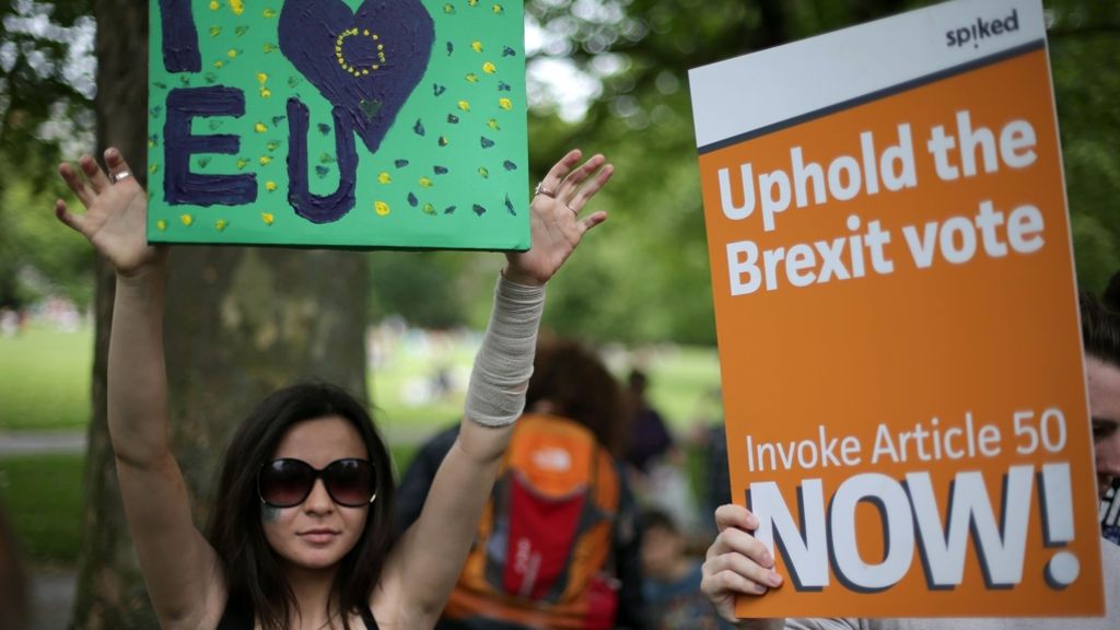 Nach Brexit-Abstimmung: London lehnt zweites EU-Referendum ab