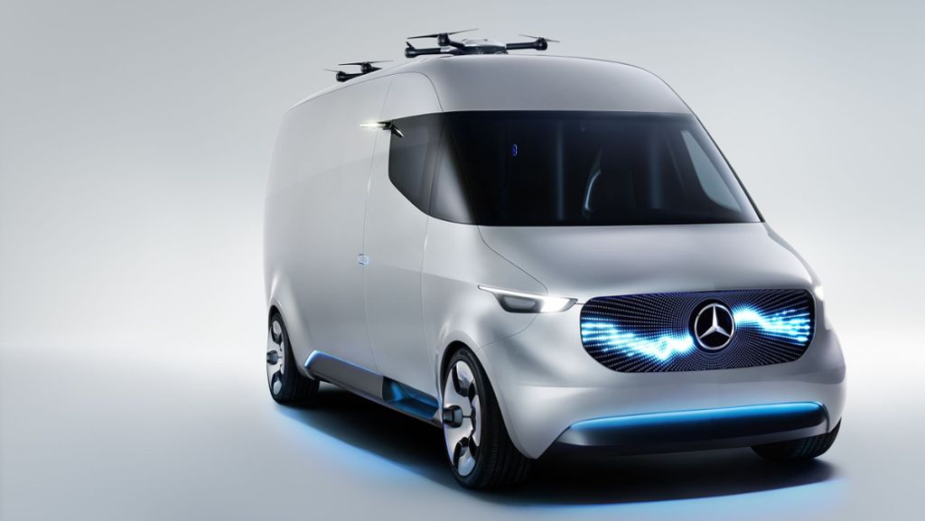 E-Mobilität in Stuttgart: Mercedes-Benz  und Hermes testen emissionsfreie Zustellung