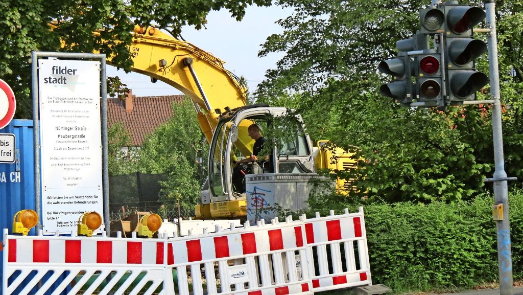 Filderstadt: Bauarbeiten früher fertig als gedacht