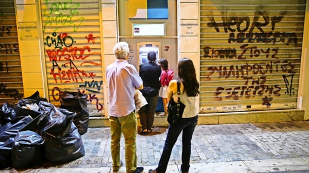 Griechenland-Krise: EZB verlängert Notfall-Hilfen für Hellas