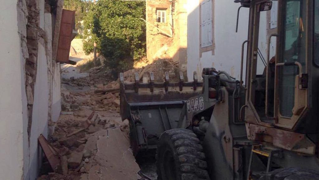 Griechenland und Türkei: Seebeben in der Ägäis hat ein ganzes Dorf zerstört