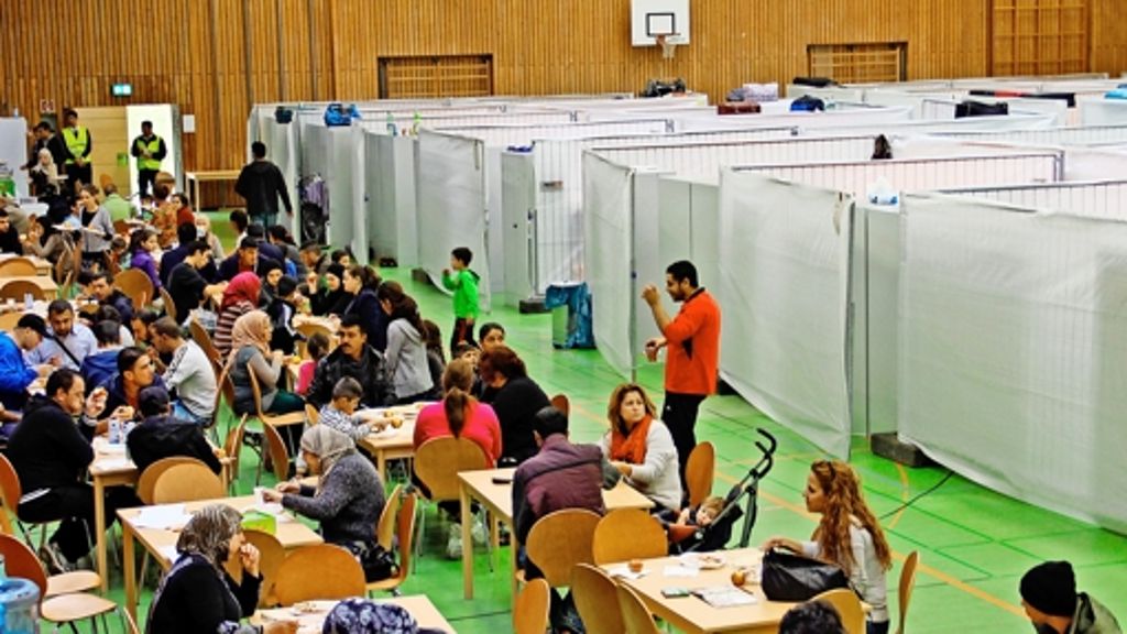 Flüchtlinge in Stuttgart-Weilimdorf: Die Sporthalle ist nur eine Zwischenstation