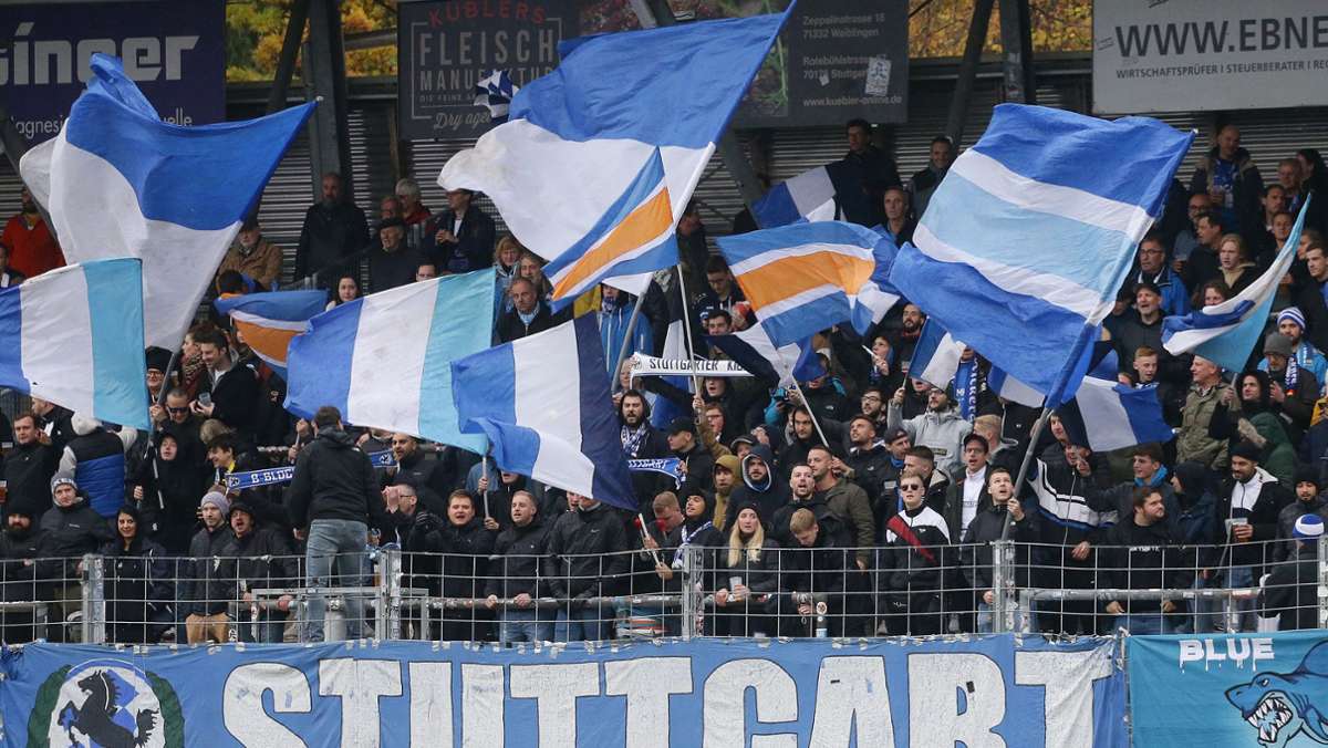 Stuttgarter Kickers: So gehen die Blauen mit dem immer wahrscheinlicheren Aufstieg um