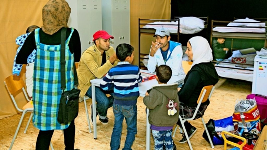 Notunterkunft für Flüchtlinge: Von Aleppo in die Wölkhalle