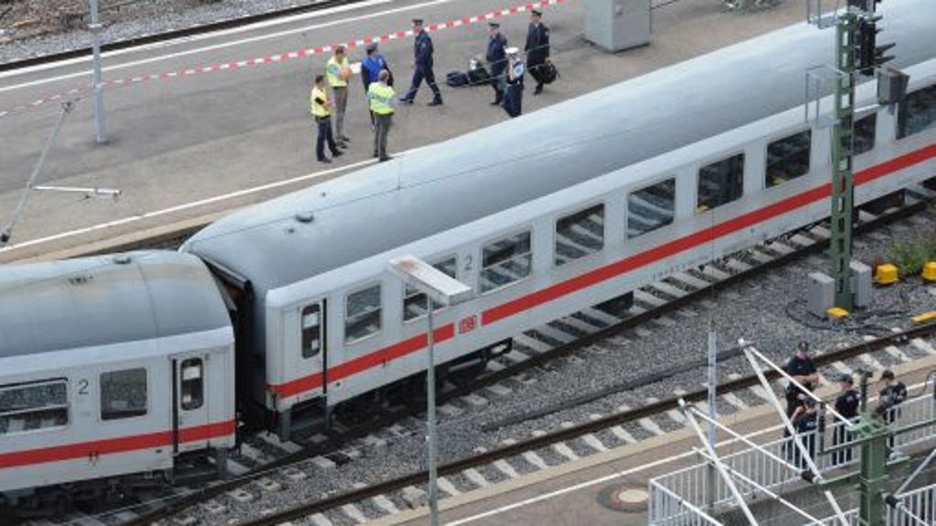 Bahn: Zug im Stuttgarter Hauptbahnhof entgleist