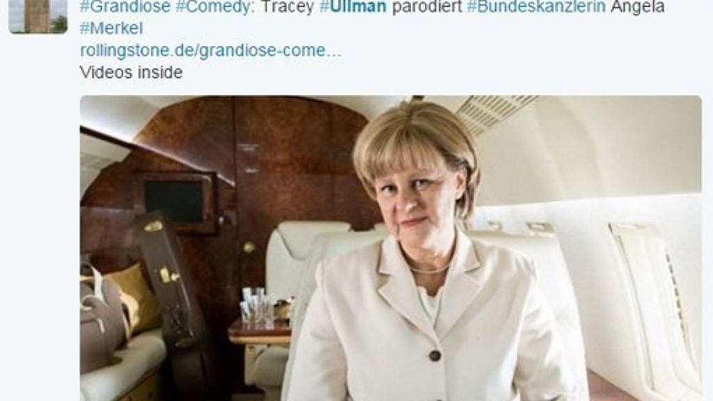 Tracey Ullman parodiert die Kanzlerin: Die britische Angela Merkel