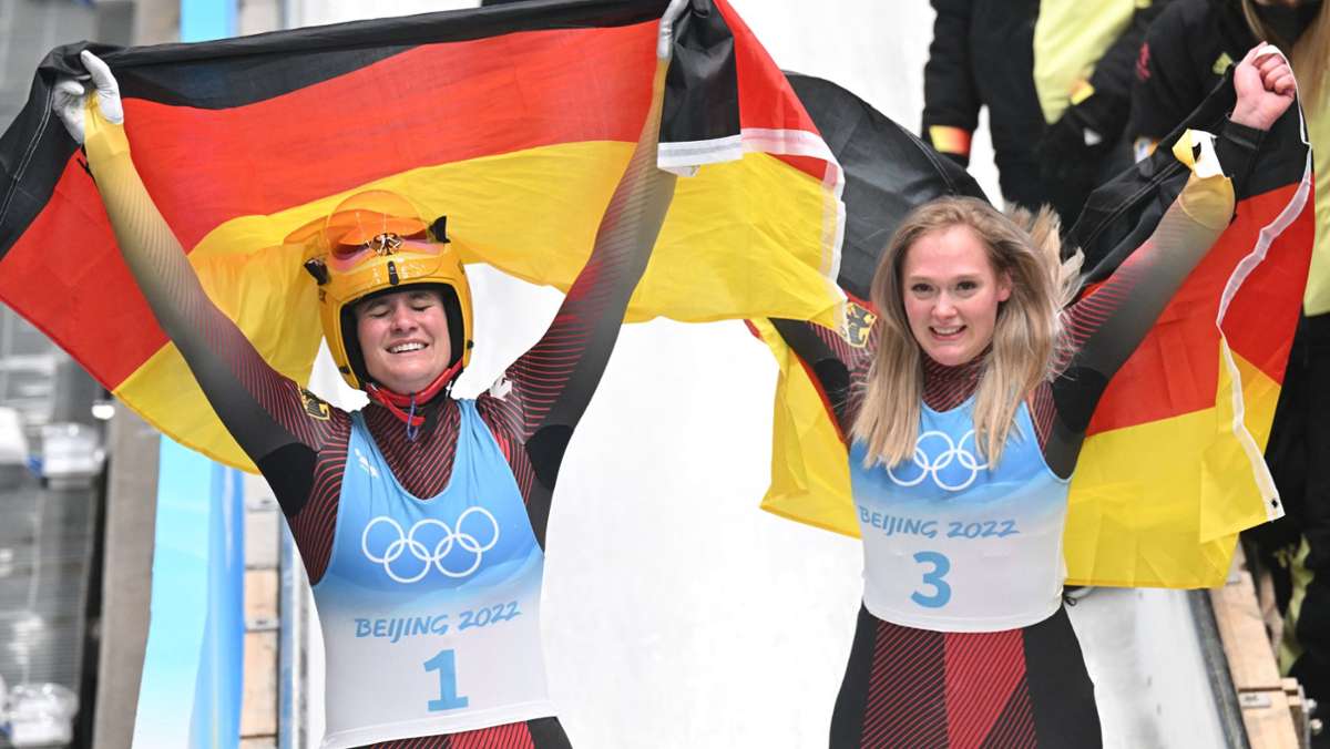 Rodeln bei Olympia 2022: Geisenberger besiegt die Kurve 13
