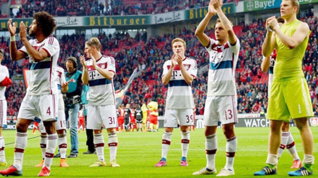 31. Spieltag Bundesliga: Bayern verlieren gegen Leverkusen 0:2