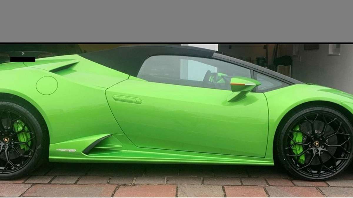 Bad Säckingen: Giftgrüner Lamborghini  gestohlen