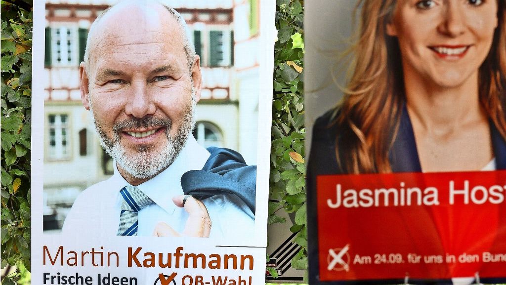 Leonberg: Wahlplakate gestohlen und beschädigt: Parteien reagieren umgehend auf Plakat-Klau