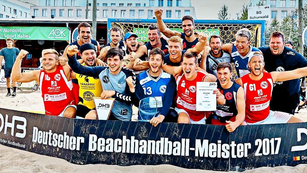 Beach-Handballer aus Rechberghausen: Als Außenseiter auf die  Kanaren