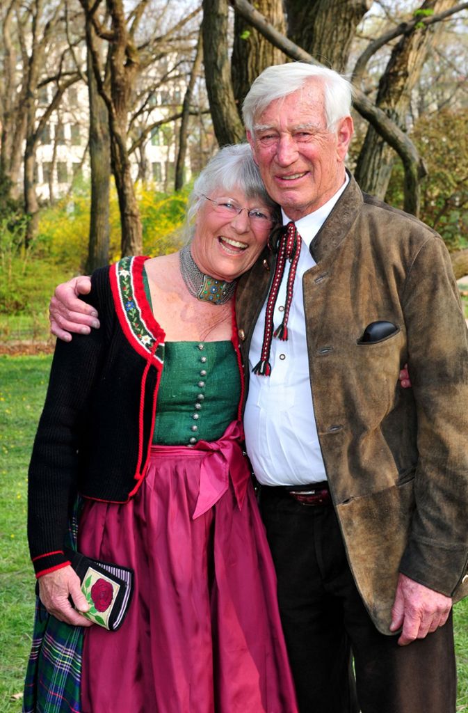 ... – im wahren Leben war er seit Jahrzehnten mit seiner Frau Karin verheiratet.