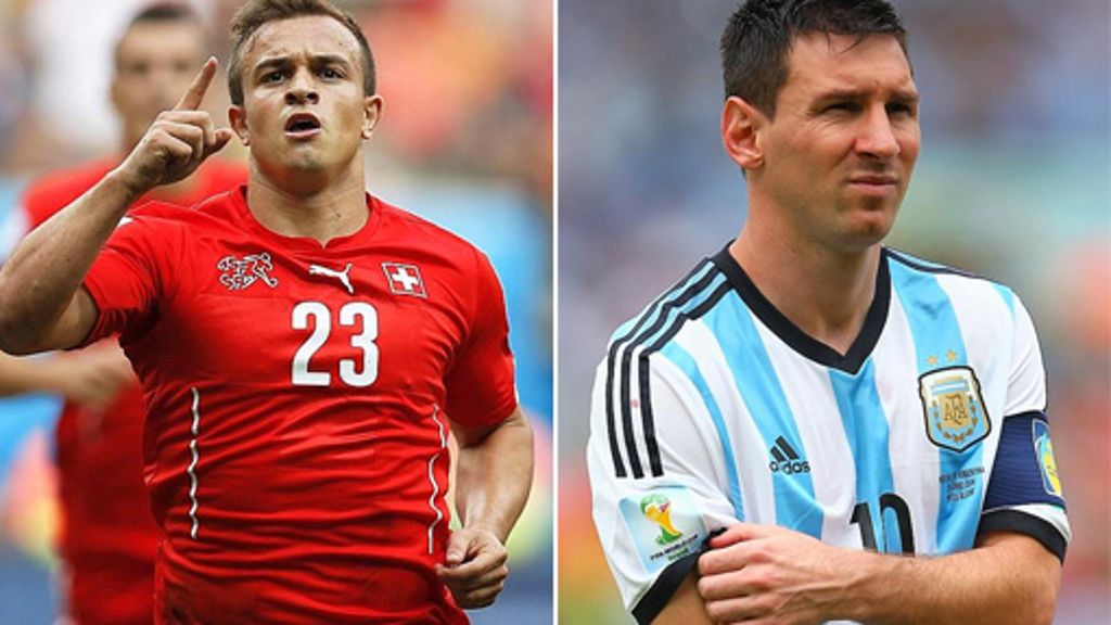 Shakiri kontra Messi: Gigantisches Zwergen-Duell im Achtelfinale der Fußball-WM