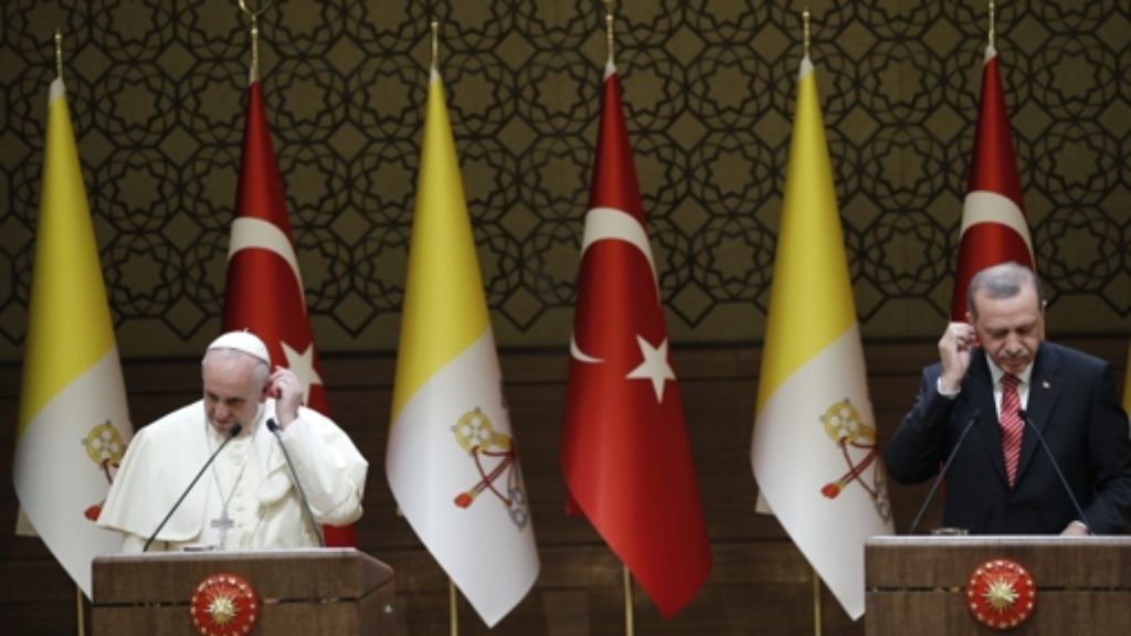 Türkei: Papst spricht Glaubensfreiheit offen an