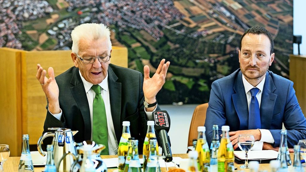 Der Ministerpräsident in Filderstadt: Kretschmann will wissen, wo der Schuh drückt