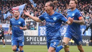 Stuttgarter Kickers beim TSV Schott Mainz: Kickers feiern wichtigen Sieg in Mainz