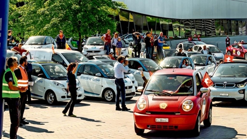 E-Mobilität in Stuttgart: Parade der Pioniere der Elektromobilität