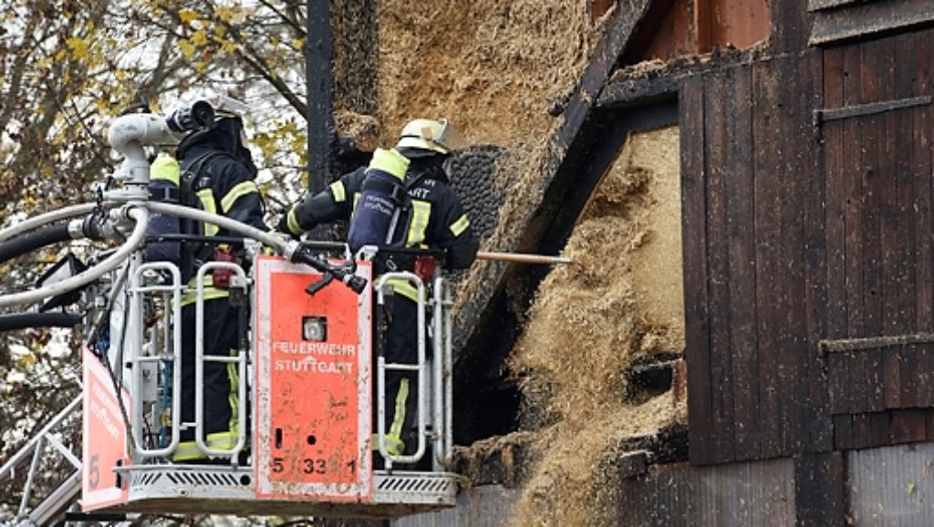 Brand bei Uni Hohenheim: Feuerwehr rückt zu Meiereihof aus