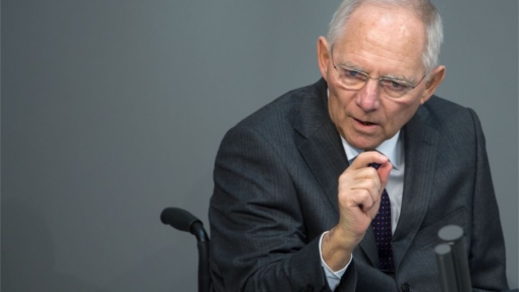 Griechenland: Schäuble will sehr strenge Maßstäbe anlegen