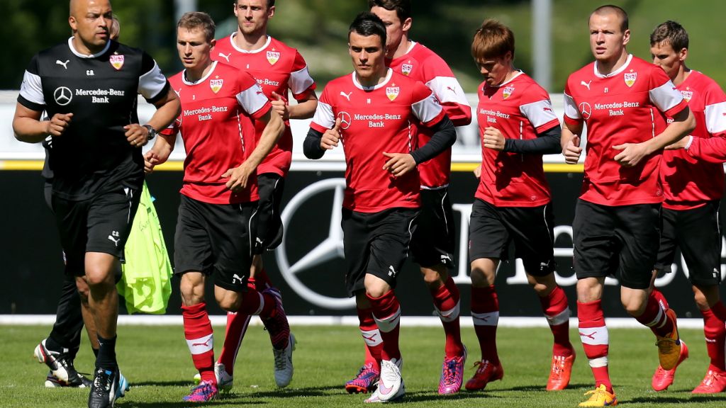 VfB Stuttgart: Trainieren für den Derbysieg