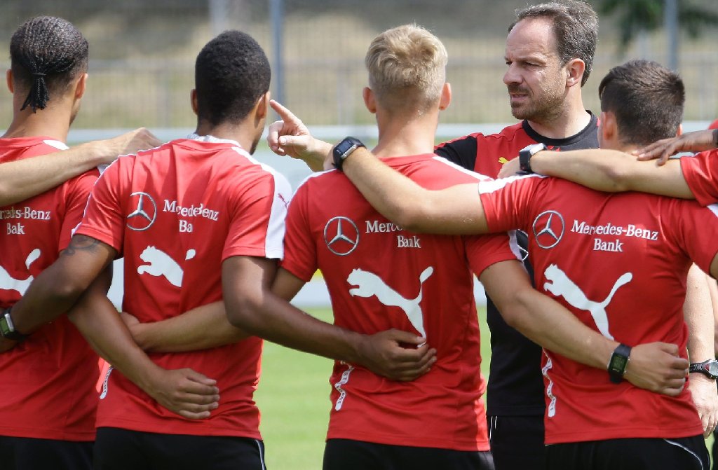 Der VfB Stuttgart hat am Mittwoch wieder trainiert.