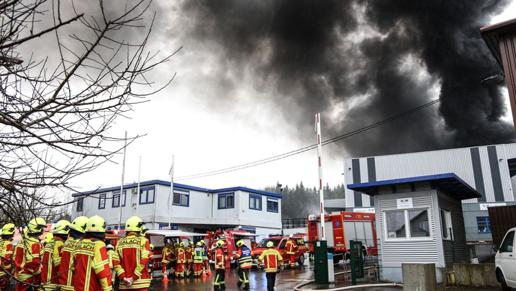 Böhmenkirch: Gebäude nach Feuer einsturzgefährdet