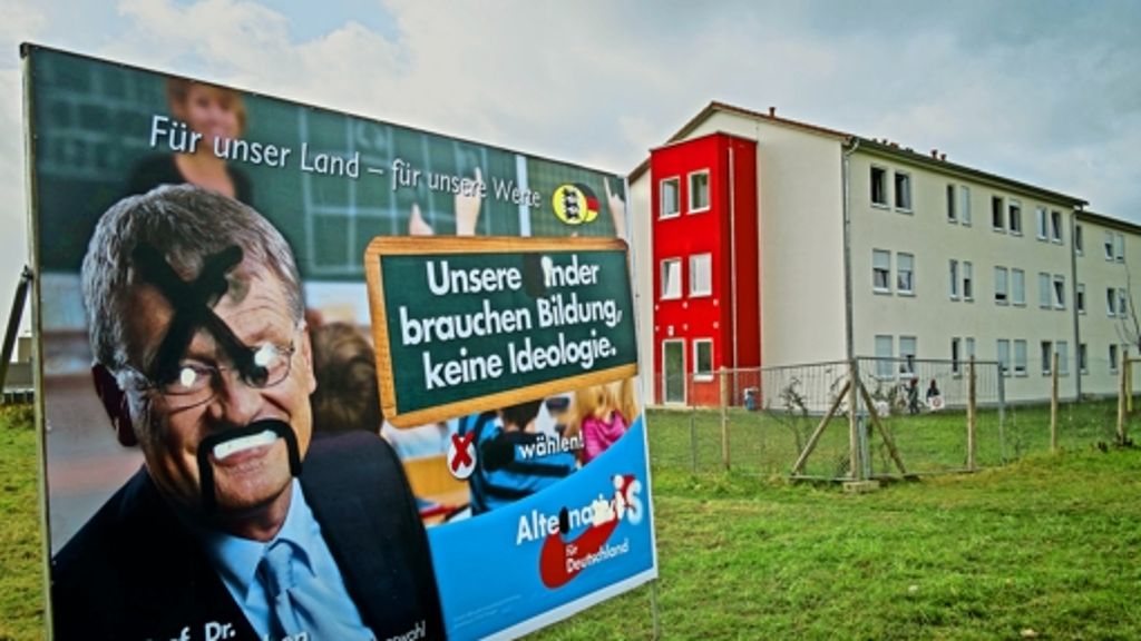 Beschädigte Wahlplakate in Stuttgart: Viele Parteien klagen über Zerstörungswut