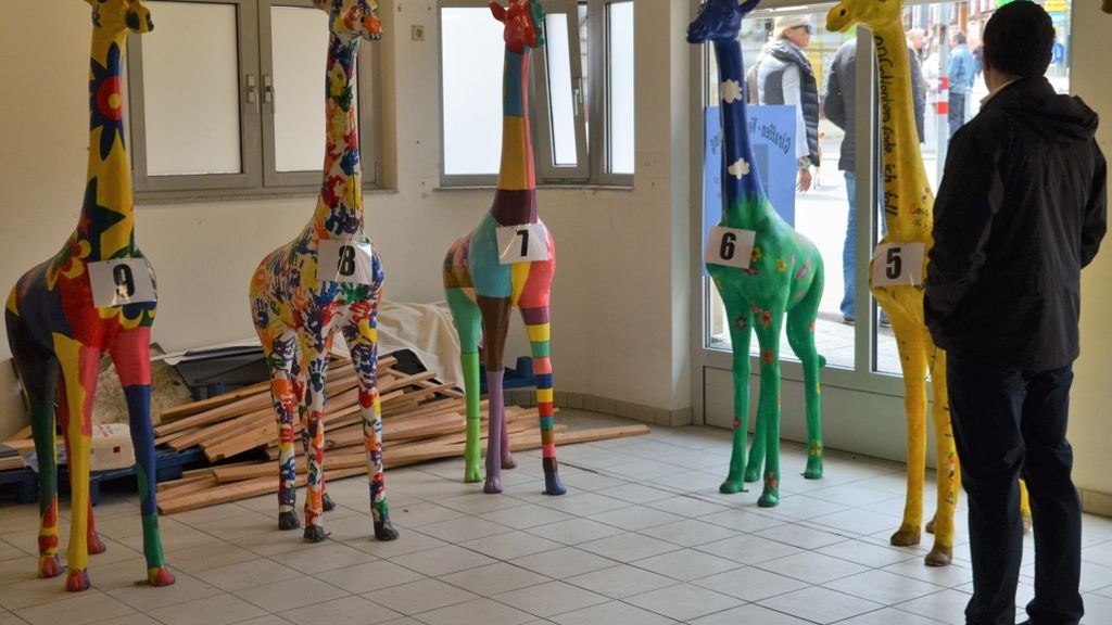 Maimarkt in Gablenberg: Eine Giraffe fürs Wohnzimmer