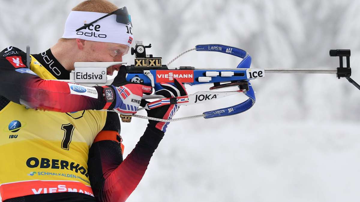 Biathlon-Weltcup in Antholz: Das sind die Probleme von  Johannes Thingnes Bö