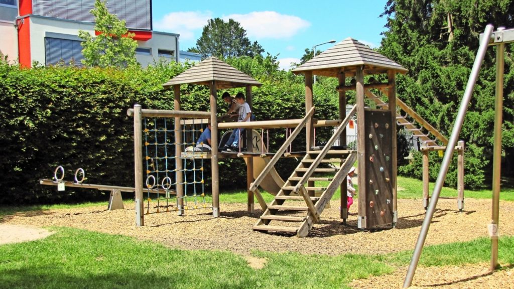 Spielplatz in Degerloch: Lieber ein Karussell als eine Wippe