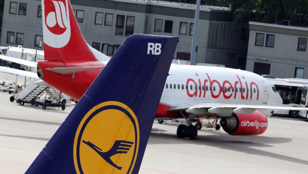 Insolvente Fluglinie: Air Berlin solkönnte zu großem Teil an Lufthansa gehen