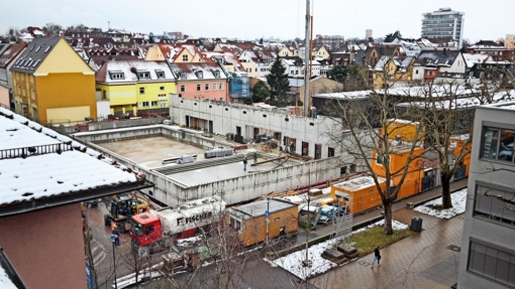 Ludwigsburg: Campusbad wächst in die Höhe