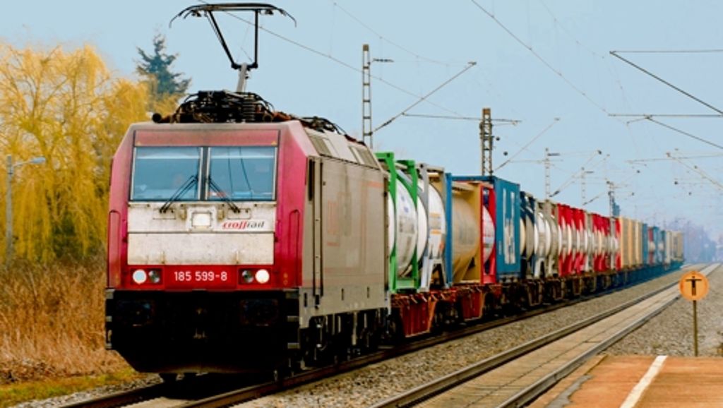Die Rheintalstrecke der Bahn zwischen Offenburg und Riegel: Der Verlauf der Güterstrecke wird diskutiert