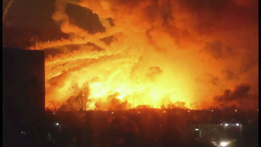 Ostukraine: Brand in Munitionslager - Sabotageakt vermutet
